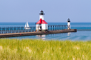 Michigan - St. Joseph North Pier Lighthouses